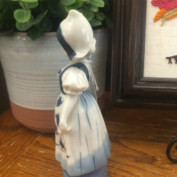 Dutch Girl Blue and White Vintage Made in Japan - Picture 4 of 5